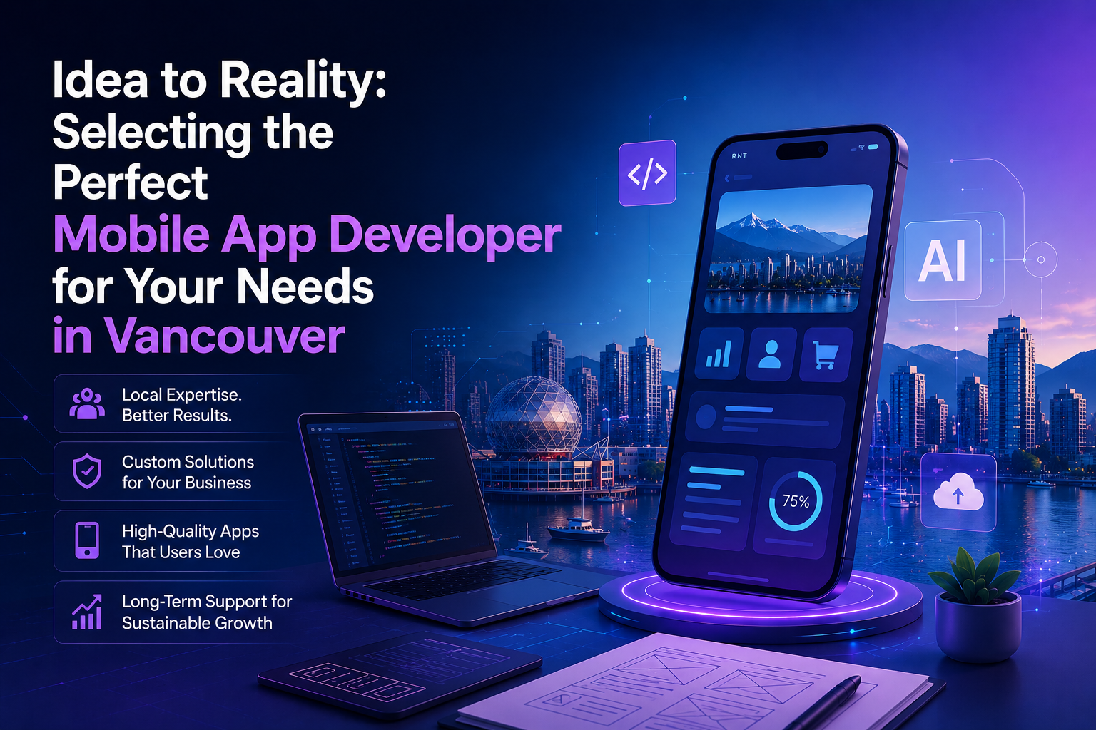 Idea to Reality: Selecting the Perfect Mobile App Developer for Your Needs in Vancouver